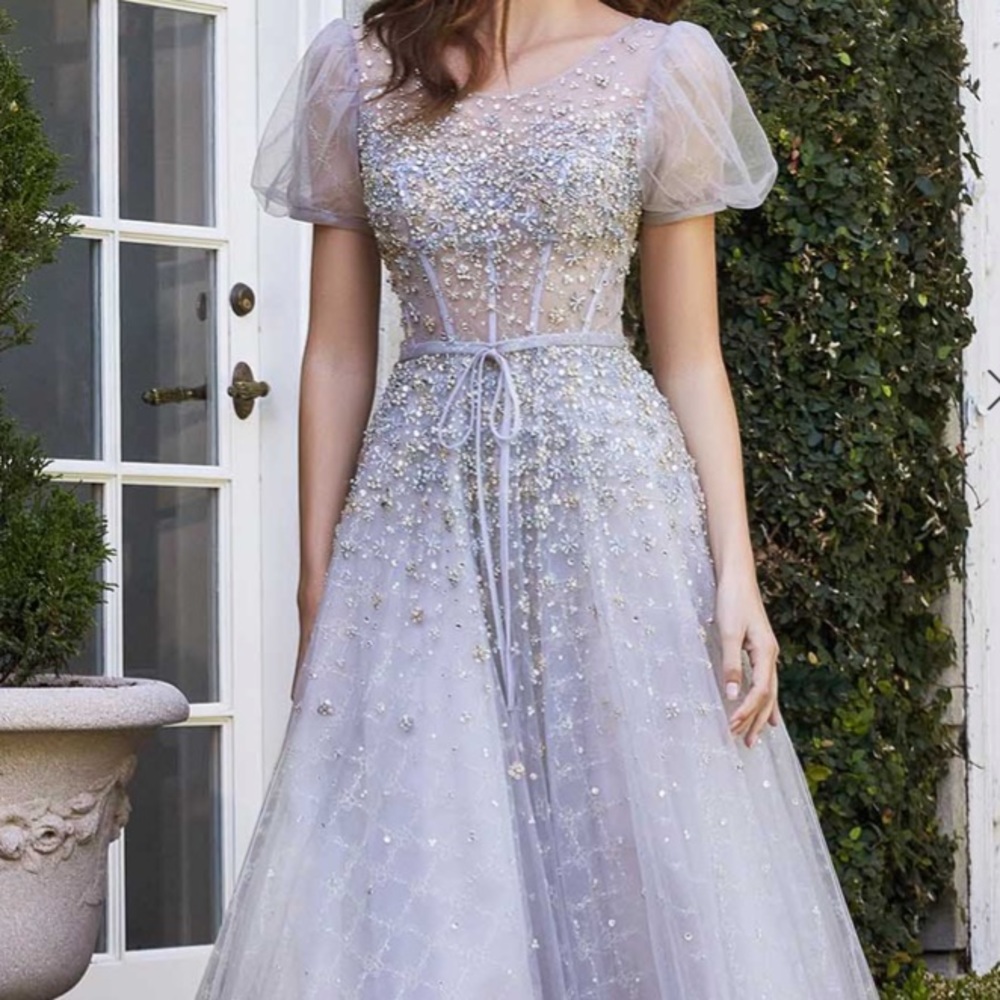 Cinderella Divine B708 - Bateau Neck Ball Gown